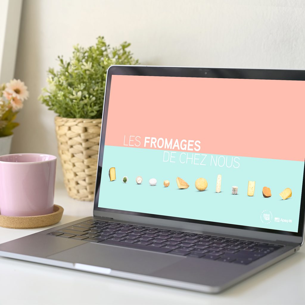 Page sur la fabrication des fromages belges - outil pédagogique APAQ-W