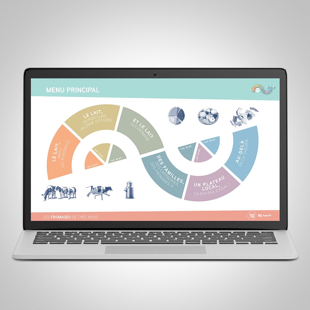 Page sur la fabrication des fromages belges - outil pédagogique APAQ-W