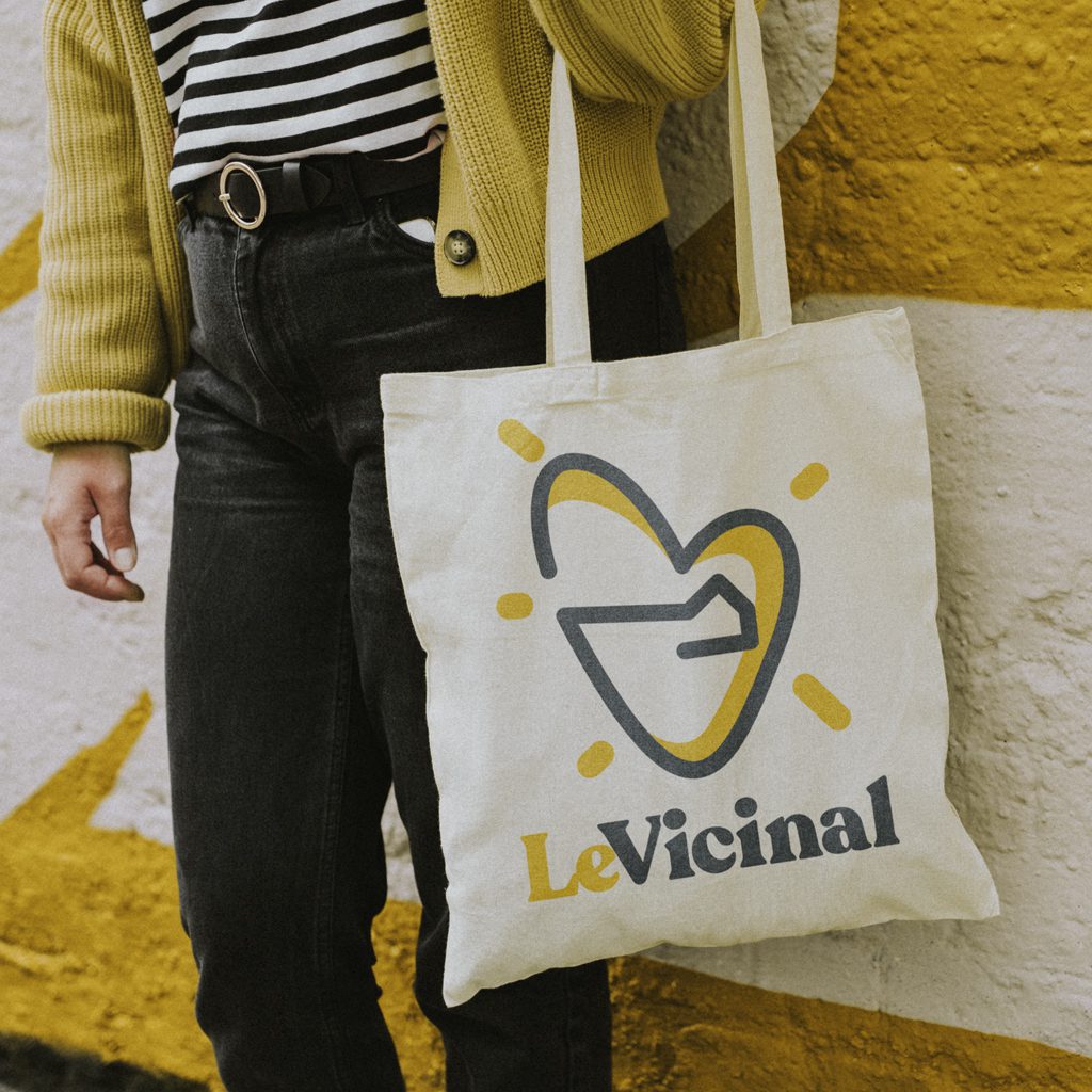 déclinaison graphique du logo Le Vicinal